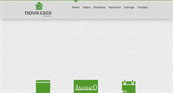 Desktop Screenshot of novacasadistribuidora.com